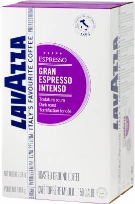 150 Pads Lavazza Gran Espresso Intenso, Padskaffee, Caffè Lavazza, Kaffee